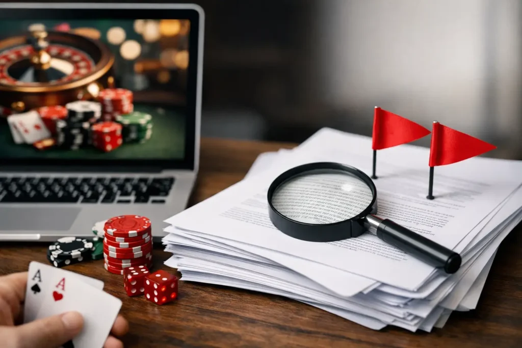 Online Casino Terms and Conditions Red Flags
