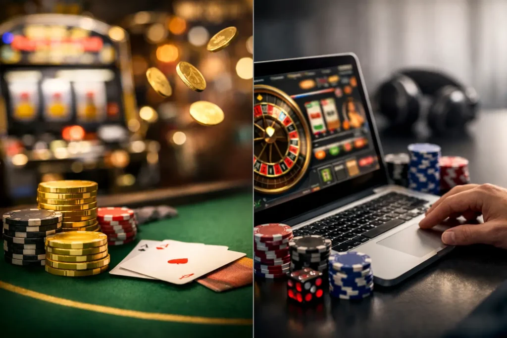 Sweepstakes Casinos vs Online Casinos